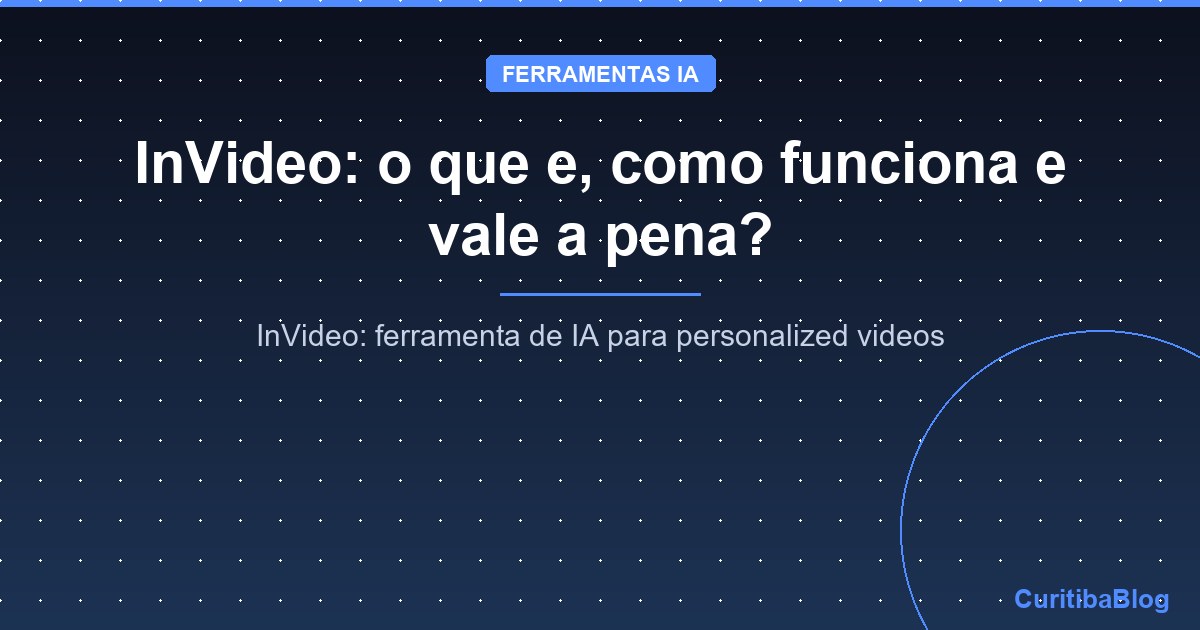 InVideo: o que e, como funciona e vale a pena?