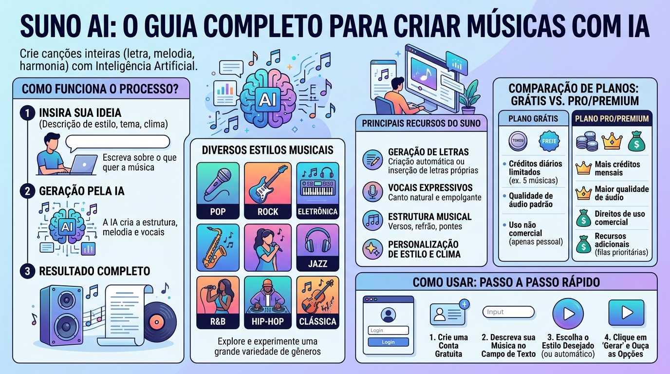 Suno AI, Planos e recursos disponíveis