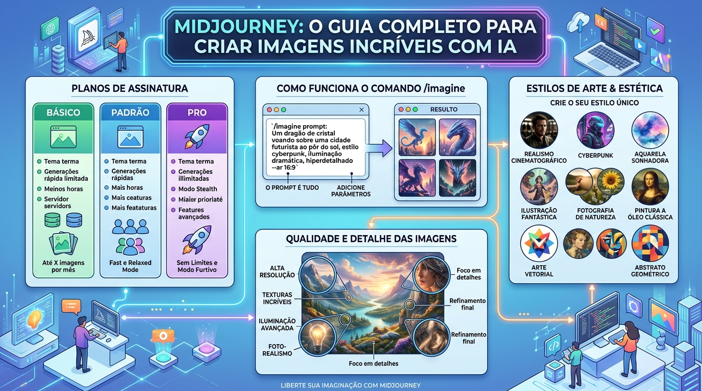 Midjourney, dicas avançadas de prompt engineering