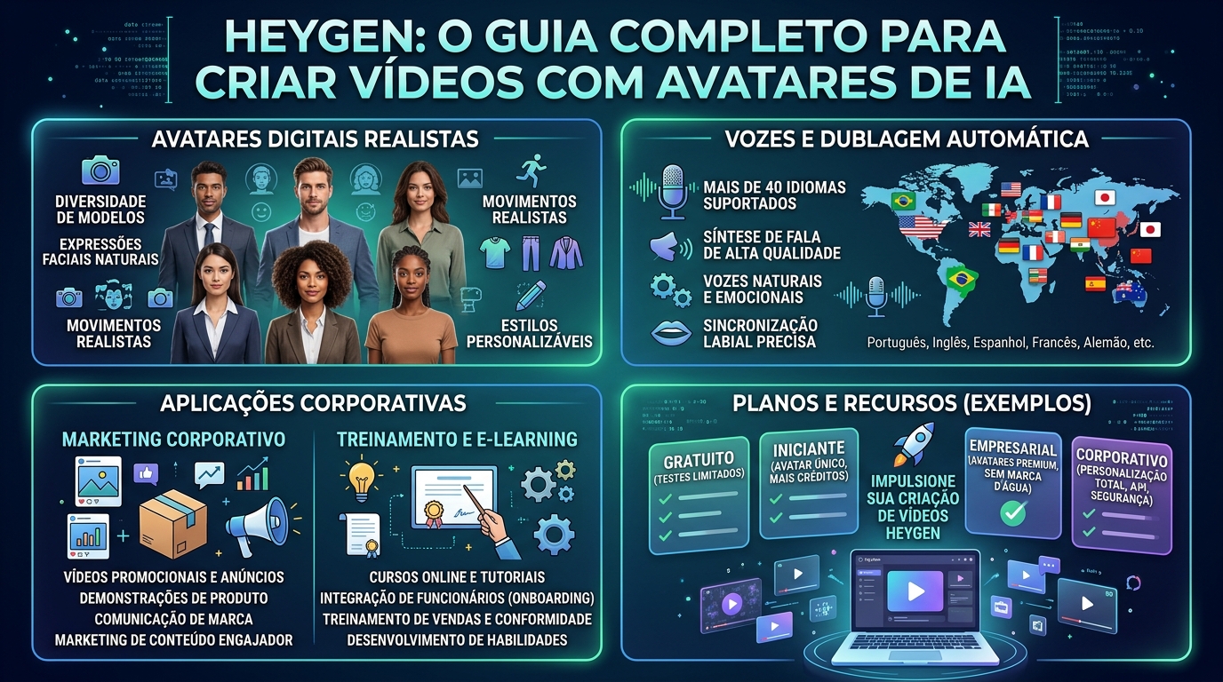 HeyGen, Planos e funcionalidades
