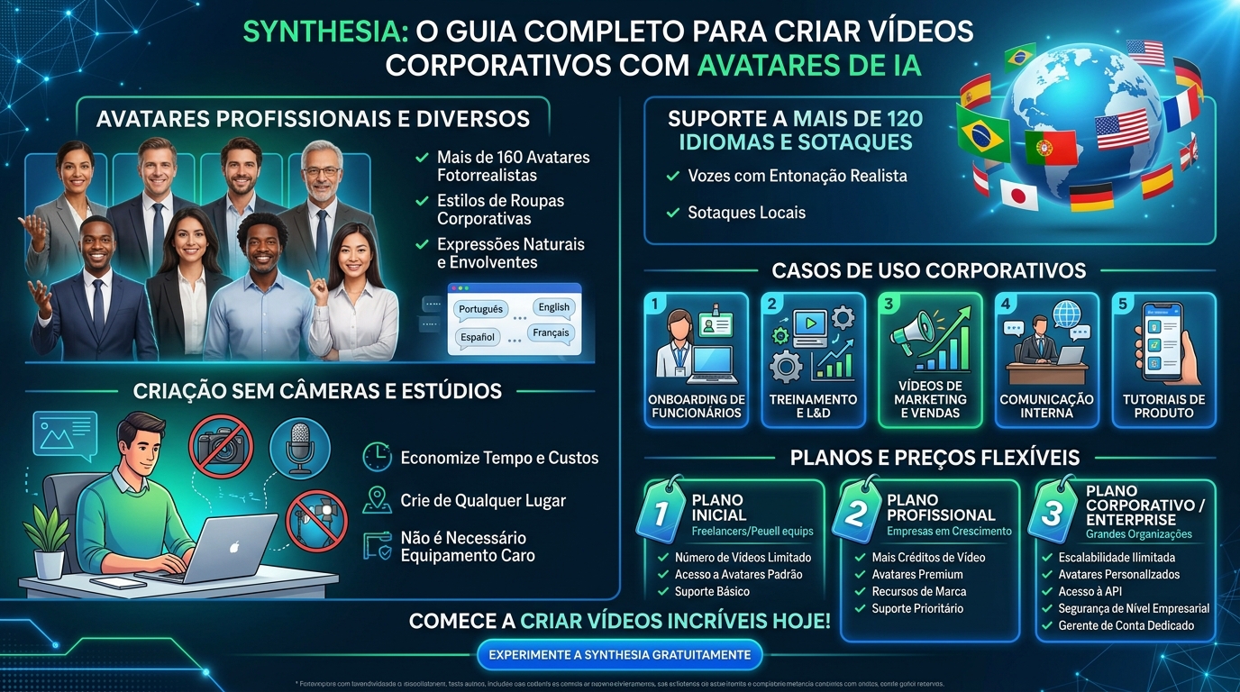 Synthesia, Planos e casos de uso corporativo