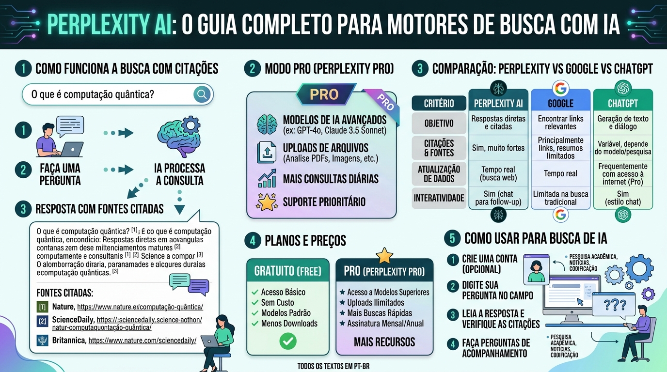 Perplexity Pro vs Free, Comparativo de recursos