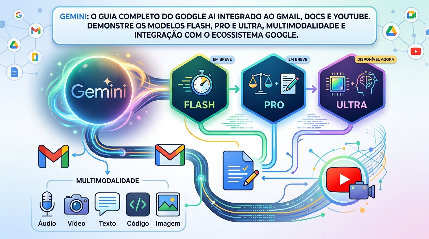 Google Gemini, Interface principal