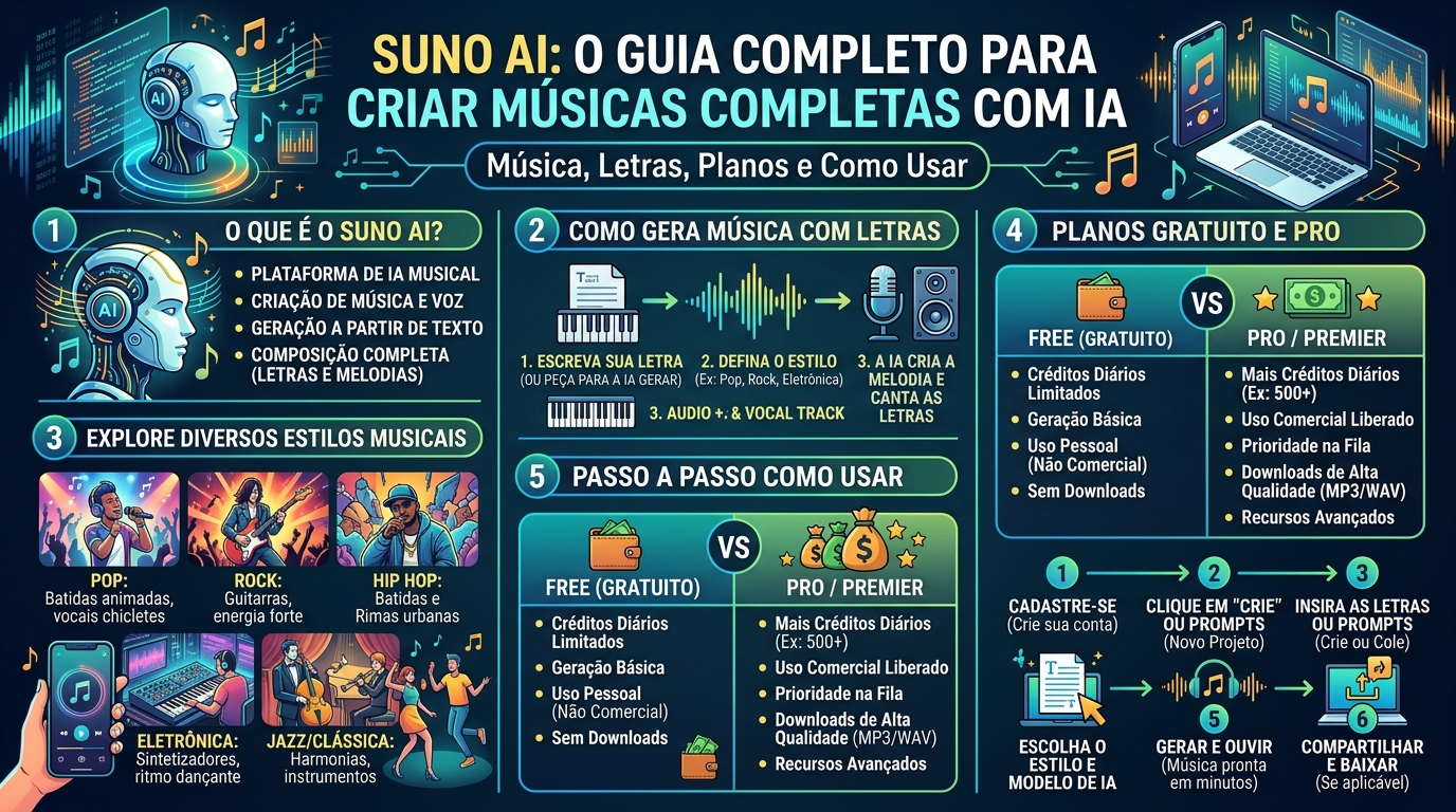 Suno AI, Interface de criação musical