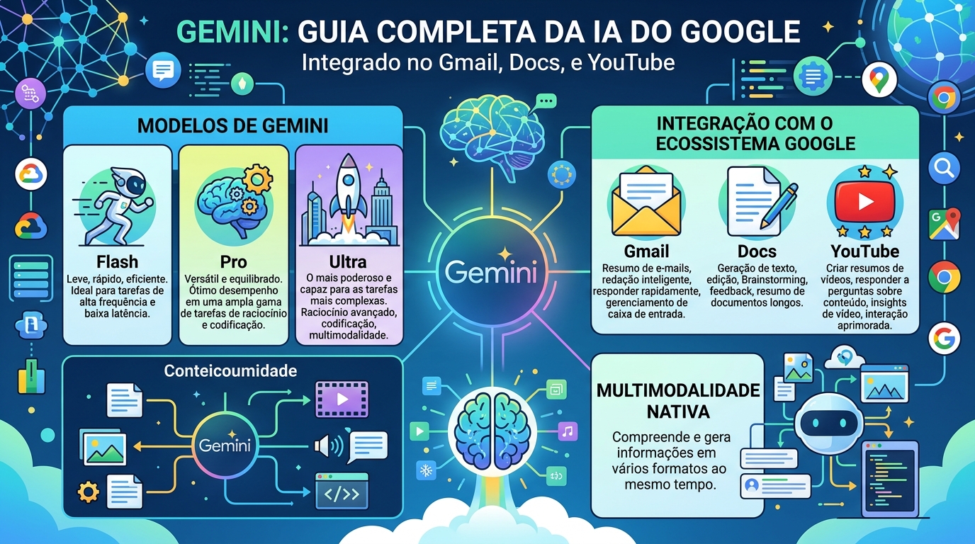 Gemini integrado ao Google Workspace